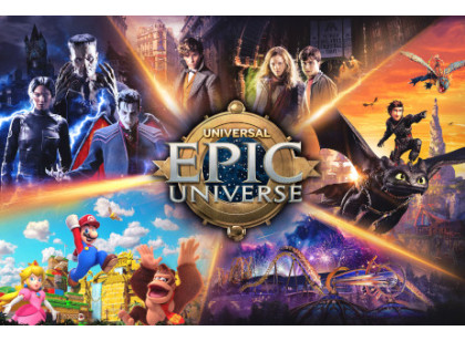 UNIVERSAL - Single Day Universal Epic Universe Ticket (Com data agendada)